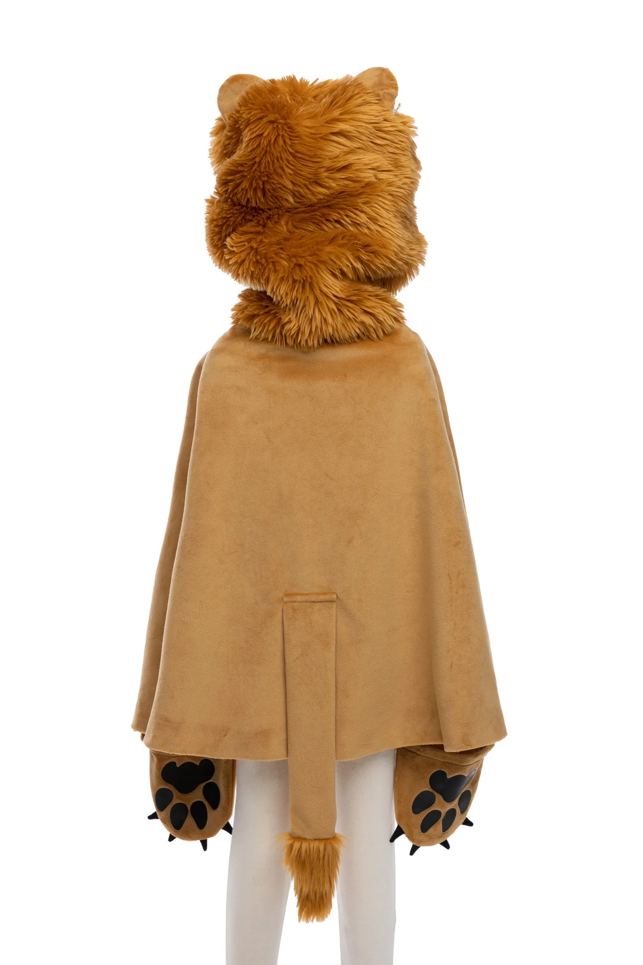 Get ready to rule the jungle in our Woodland Storybook Lion Cape. Little lions will love this soft and cuddly cape complete with lion hood and built-in-paws.