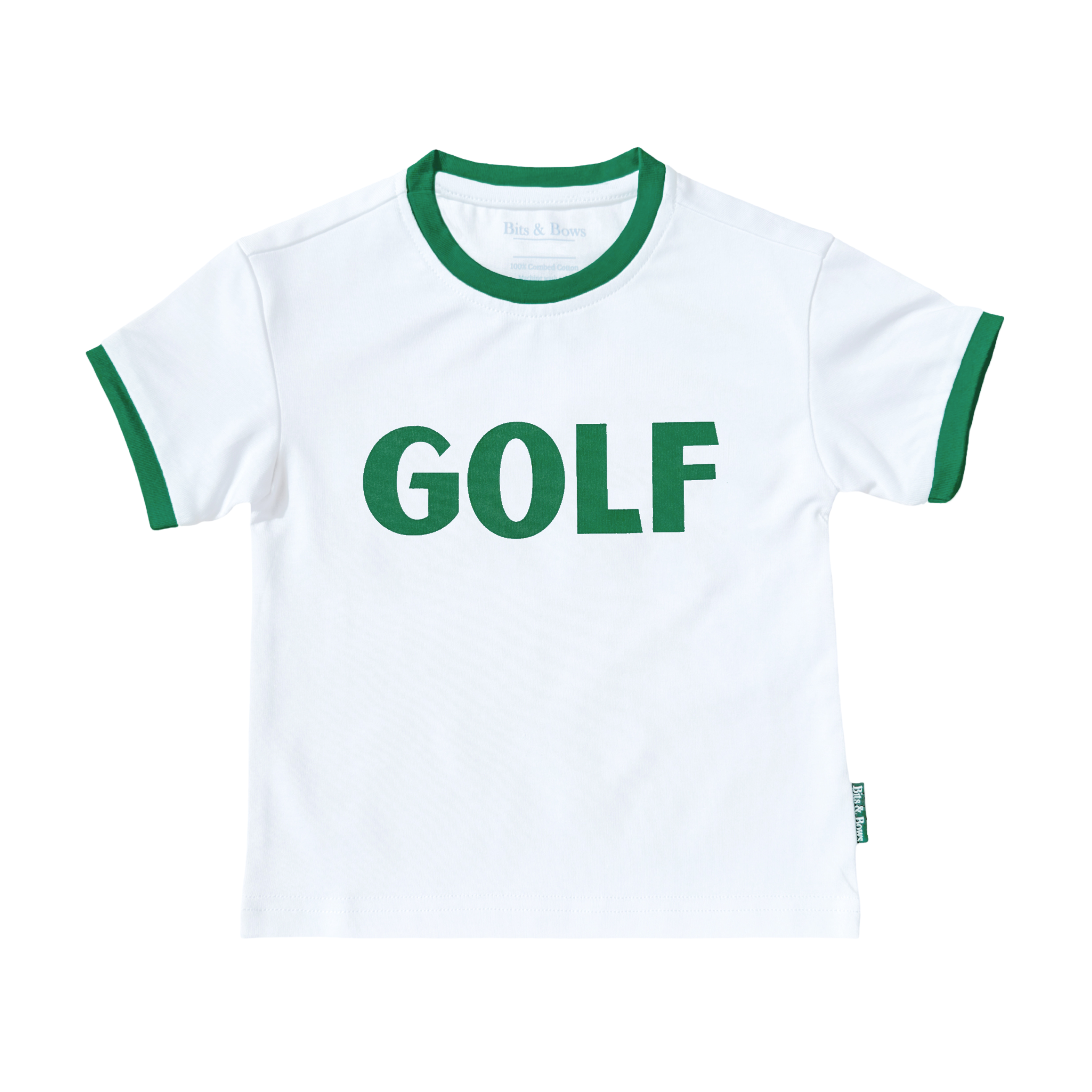 From the golf course to the clubhouse, every little junior golfer needs an essential t-shirt to step up their swing! Made &
