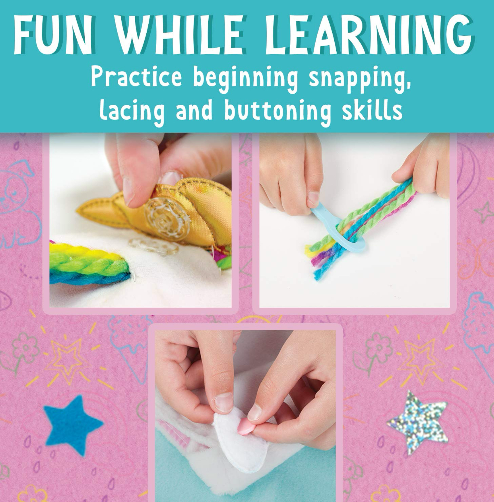 A No-Sew Unicorn Purse Diy Craft Kit For Kids