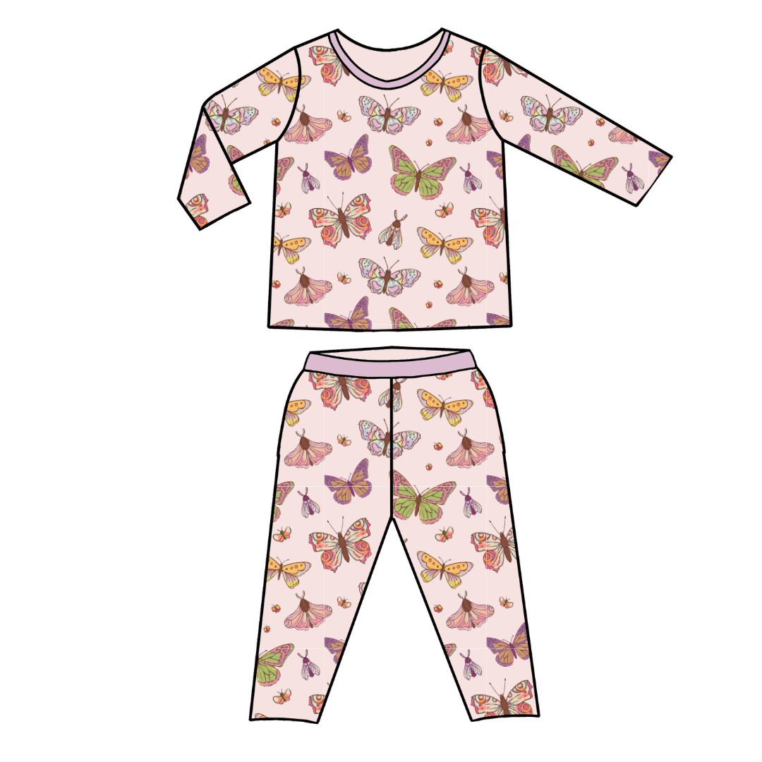 Vintage Butterflies Pajama