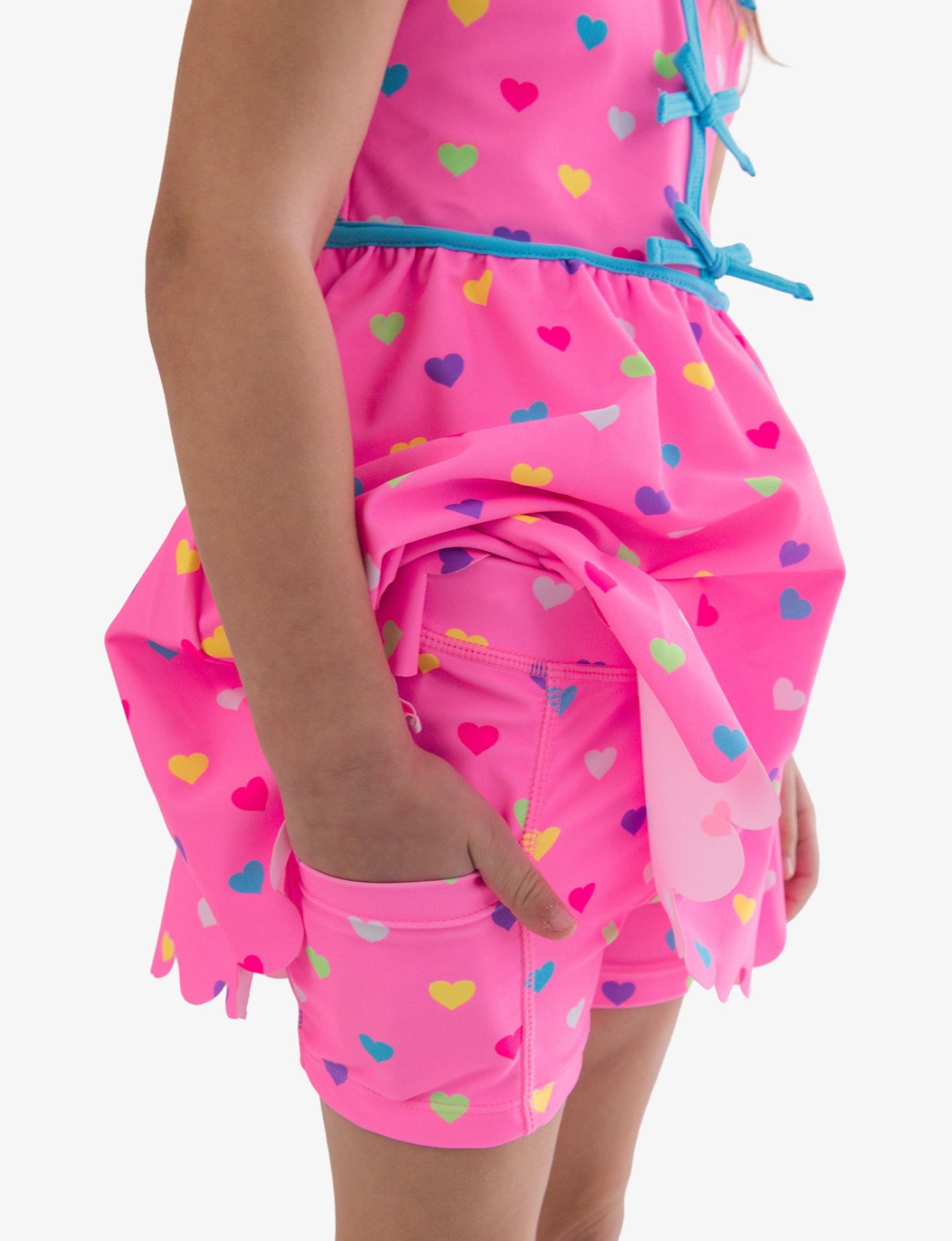 Active Dress &amp; Biker Bow Short Set