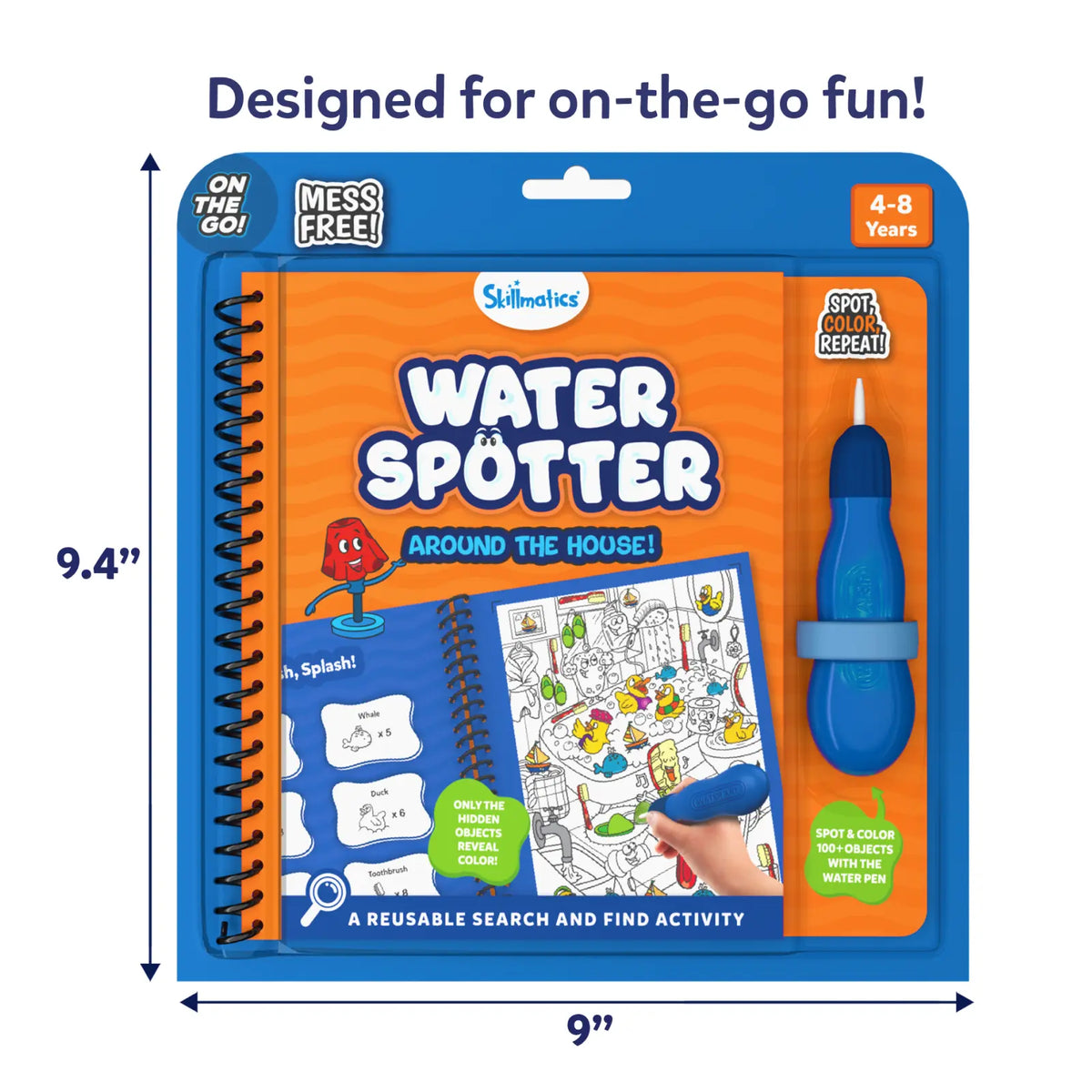 Water Spotter: Around The House | Reusable Search &amp; Find Book