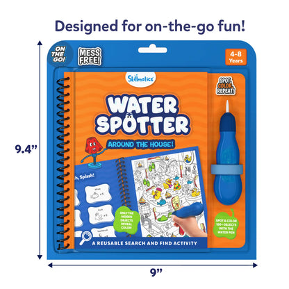 Water Spotter: Around The House | Reusable Search &amp; Find Book