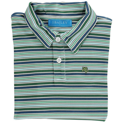 Made for action, the Forest Green Performance Polo keeps kids cool and stylish with its breathable, moisture-wicking fabric. Great for school, sports, or weekend wear.