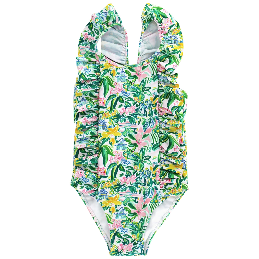 Girls Spandex Swimsuit