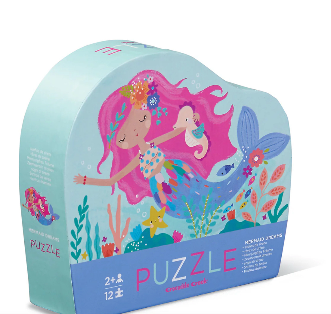 12 Piece Mini Puzzle - Mermaid Dreams
