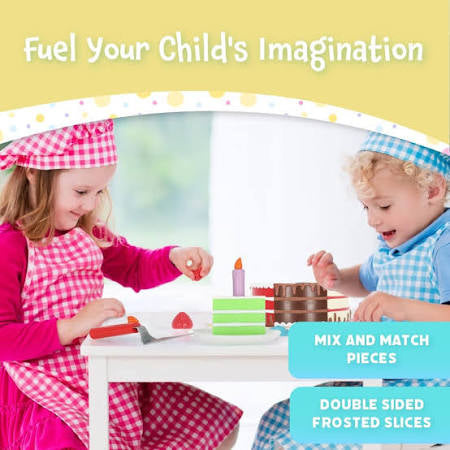 Magnetic Bake and Play Cake Set