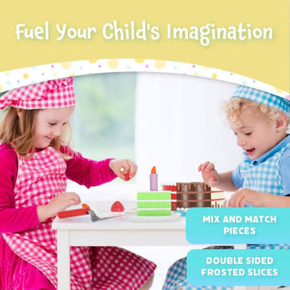 Magnetic Bake and Play Cake Set