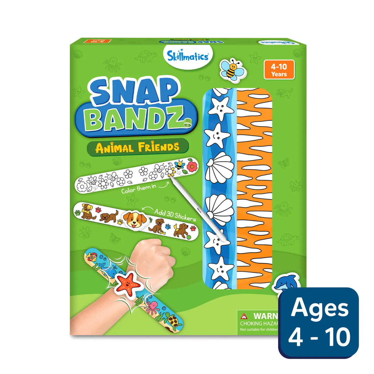 Snap Bandz: Animal Friends | Art &amp; Craft Activity Kit