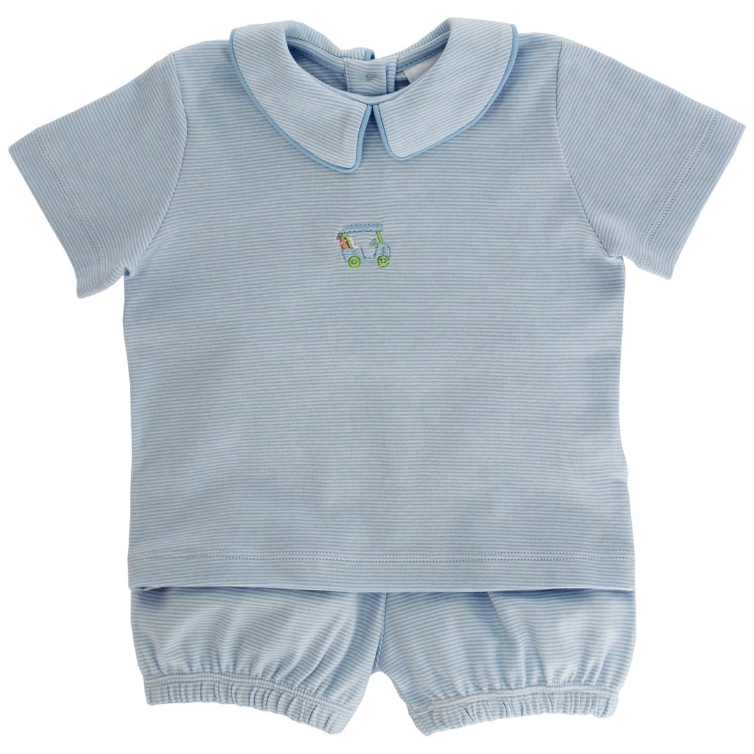 Blue Golf Bloomer Set