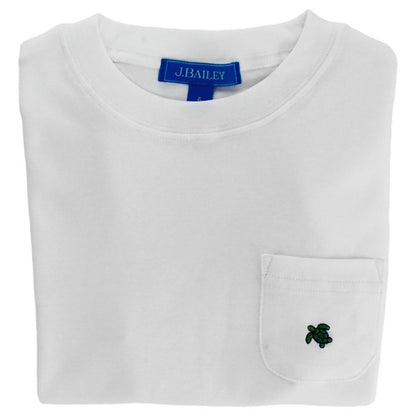 White Pocket Tee