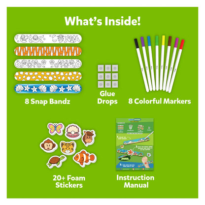 Snap Bandz: Animal Friends | Art &amp; Craft Activity Kit