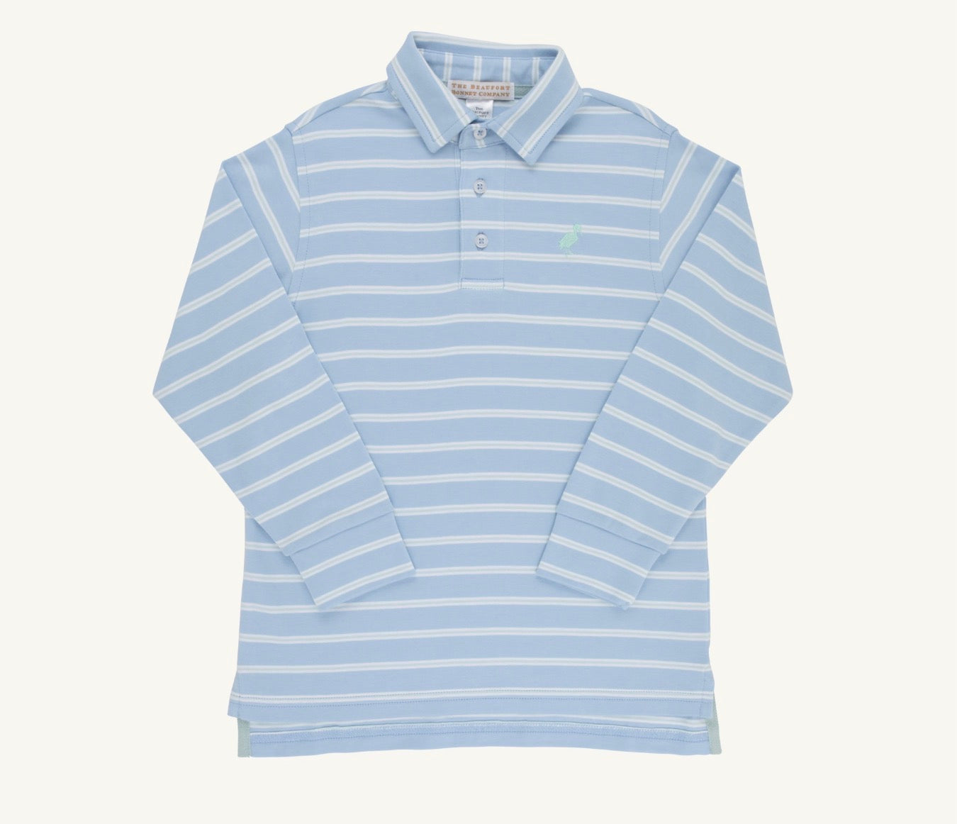Prim &amp; Proper Long Sleeve Polo - Pima