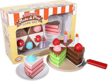 Magnetic Bake and Play Cake Set