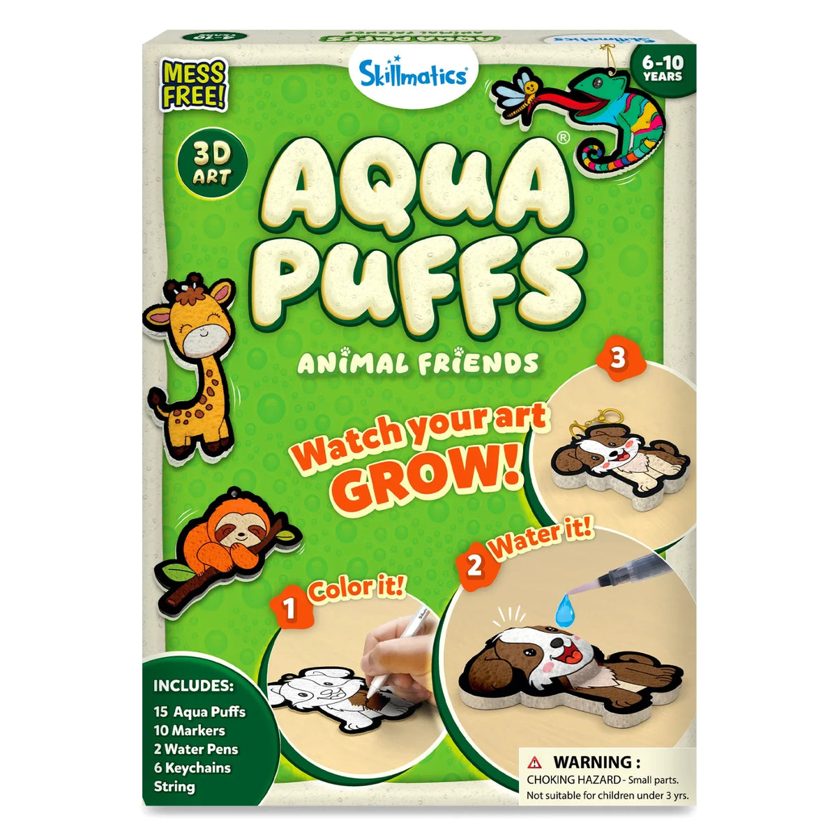 Aqua Puff - Animal Friends