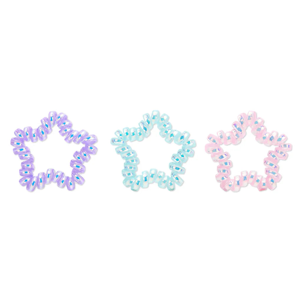 Star Coil Hair Tie Set