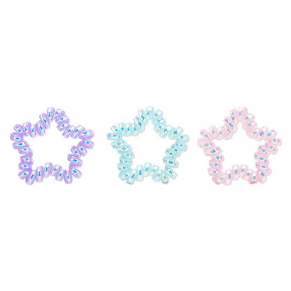 Star Coil Hair Tie Set