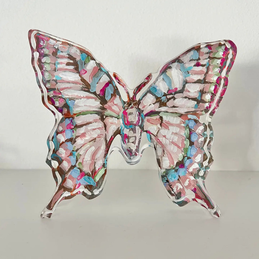 "Butterfly Ii" Acrylic Shelfie