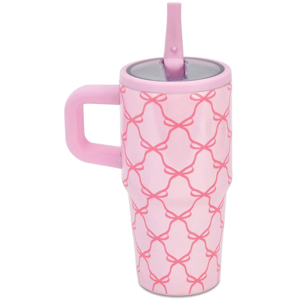 Sweet Trellis Bow Mini Travel Cup