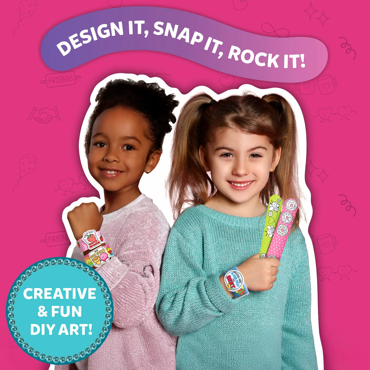 Snap Bandz: Friendship Bands New | Art &amp; Craft Activity Kit