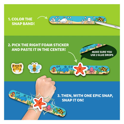 Snap Bandz: Animal Friends | Art &amp; Craft Activity Kit
