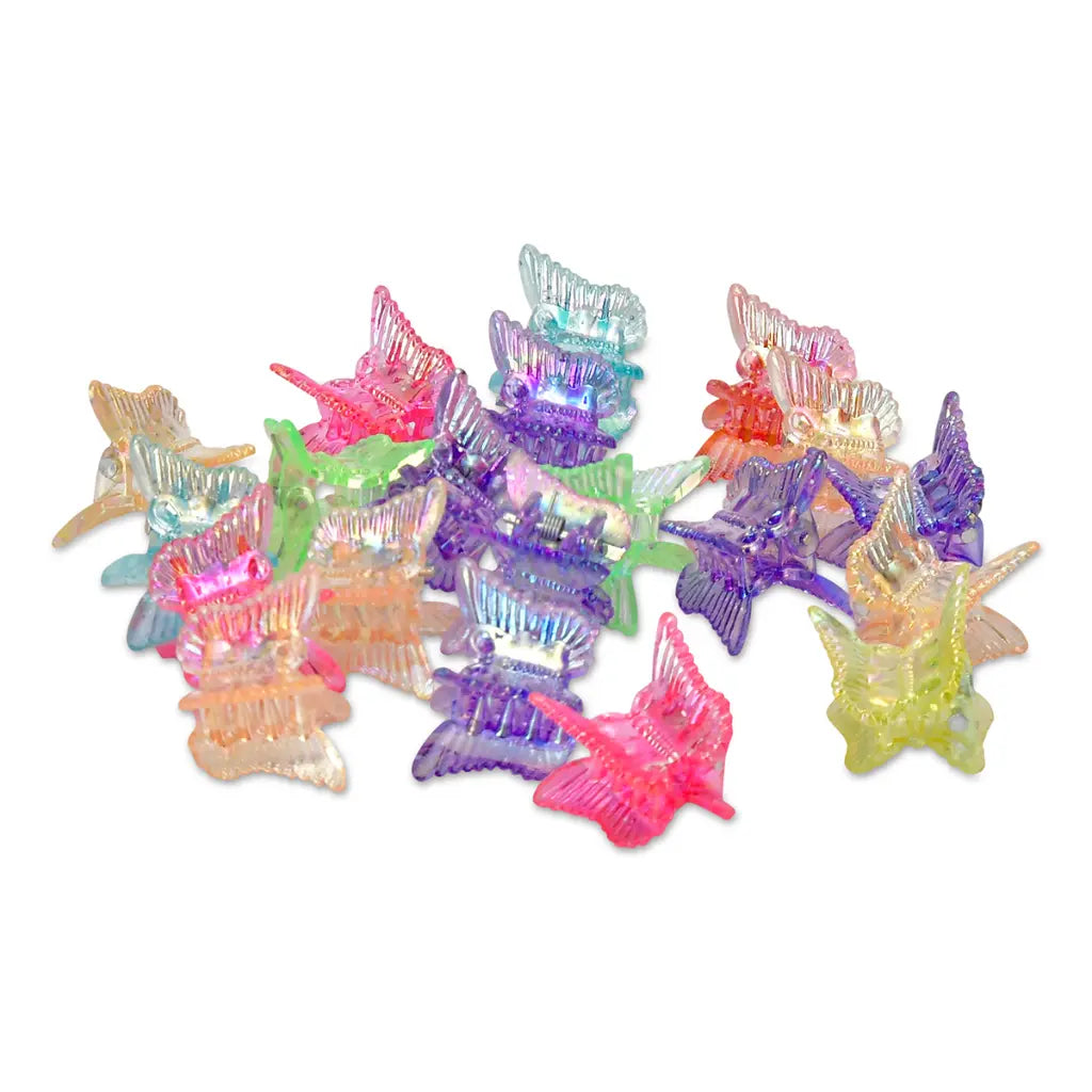Butterfly Hair Clips Set