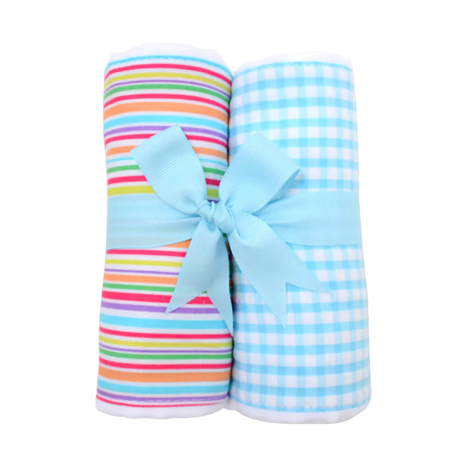 Rainbow Burp pad set of 2