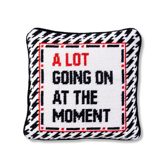 For the ones who know that sometimes, apathy is the ultimate vibe. This pillow is for those who say, ‘I’m pretty sure I don’t care at all,’ because when life gets overwhelming, it’s easier to just shrug it off and keep doing you.

Embroidered and backed in luxe velvet, we've revived a Southern craft with charming sayings that are sure to get a smile.

Measures 11" x 11" - Small pillow, big statement!