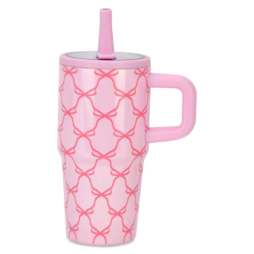 Sweet Trellis Bow Mini Travel Cup