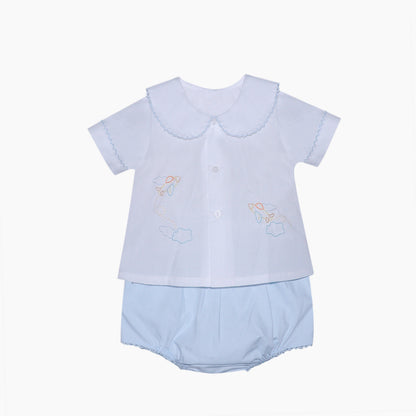 Avery Diaper Set, Airplane