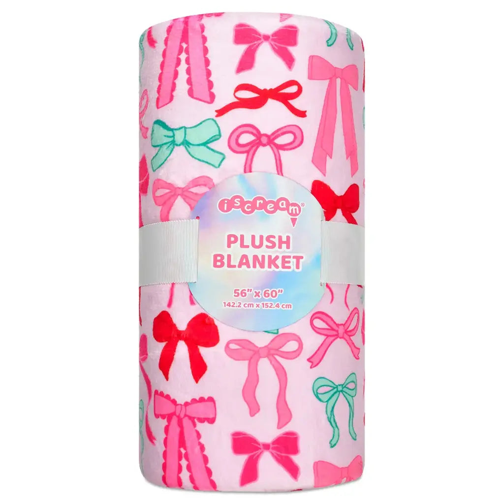 Merry Bows Plush Blanket