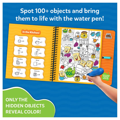 Water Spotter: Around The House | Reusable Search &amp; Find Book