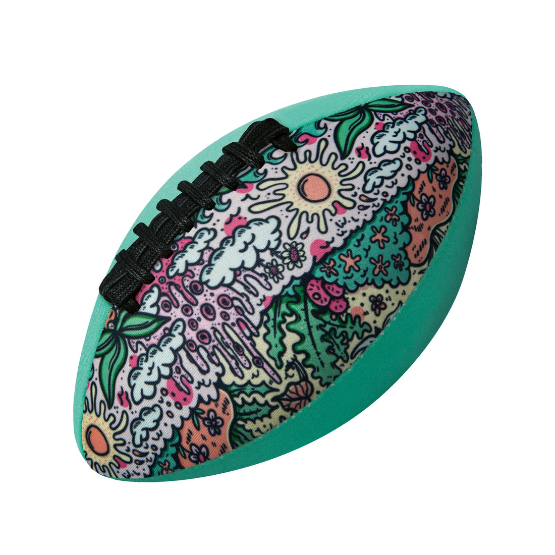 NEW added grip! Take your beach or pool day to the next level with the Waboba Water Football—the ultimate spiral-slinger made for wet and wild fun. With its non-slip mesh grip, you&