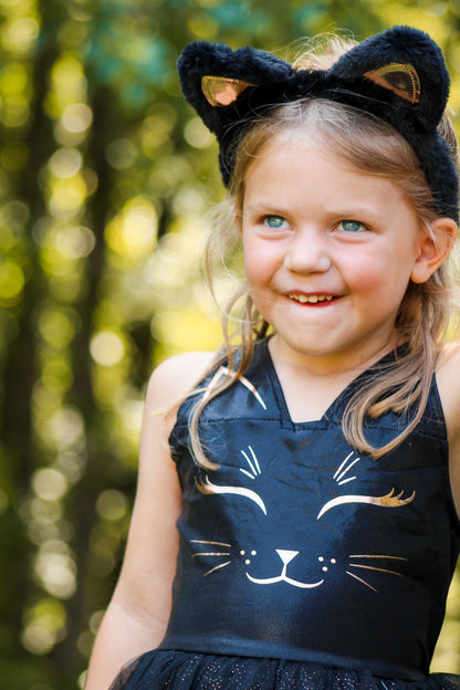 Black Cat Dress &amp; Headpiece