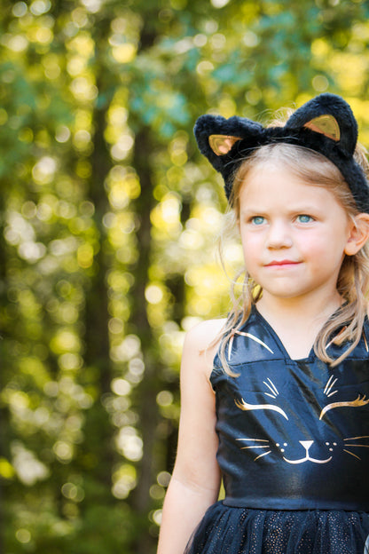 Black Cat Dress &amp; Headpiece