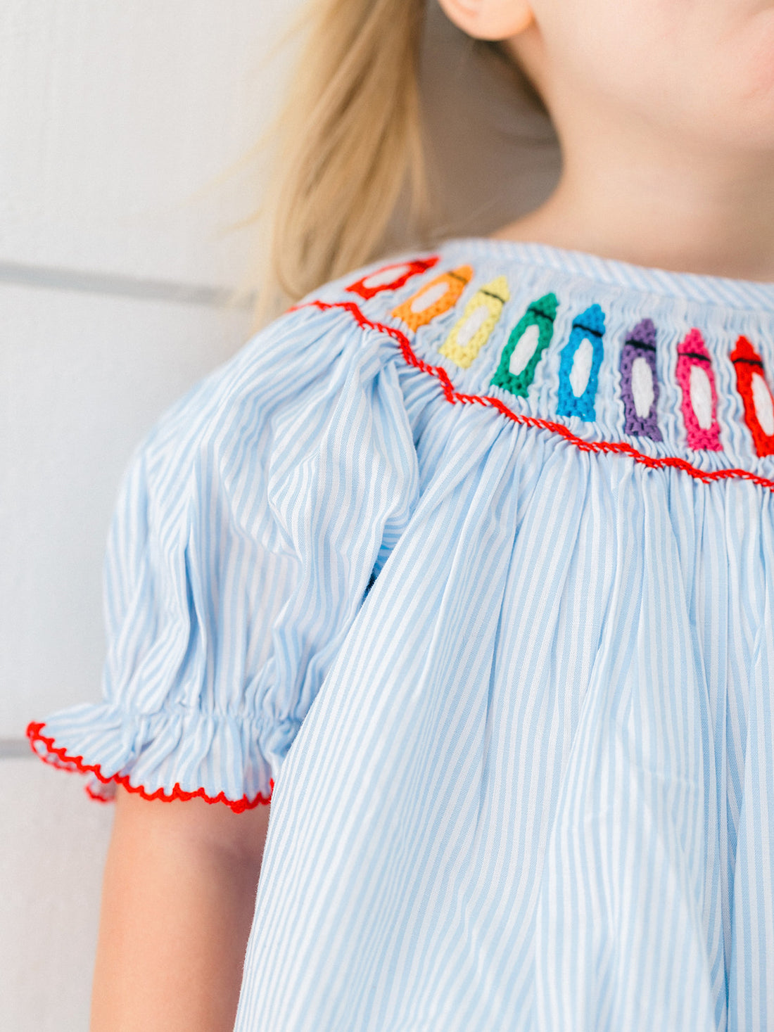 Blue Crayon Dress