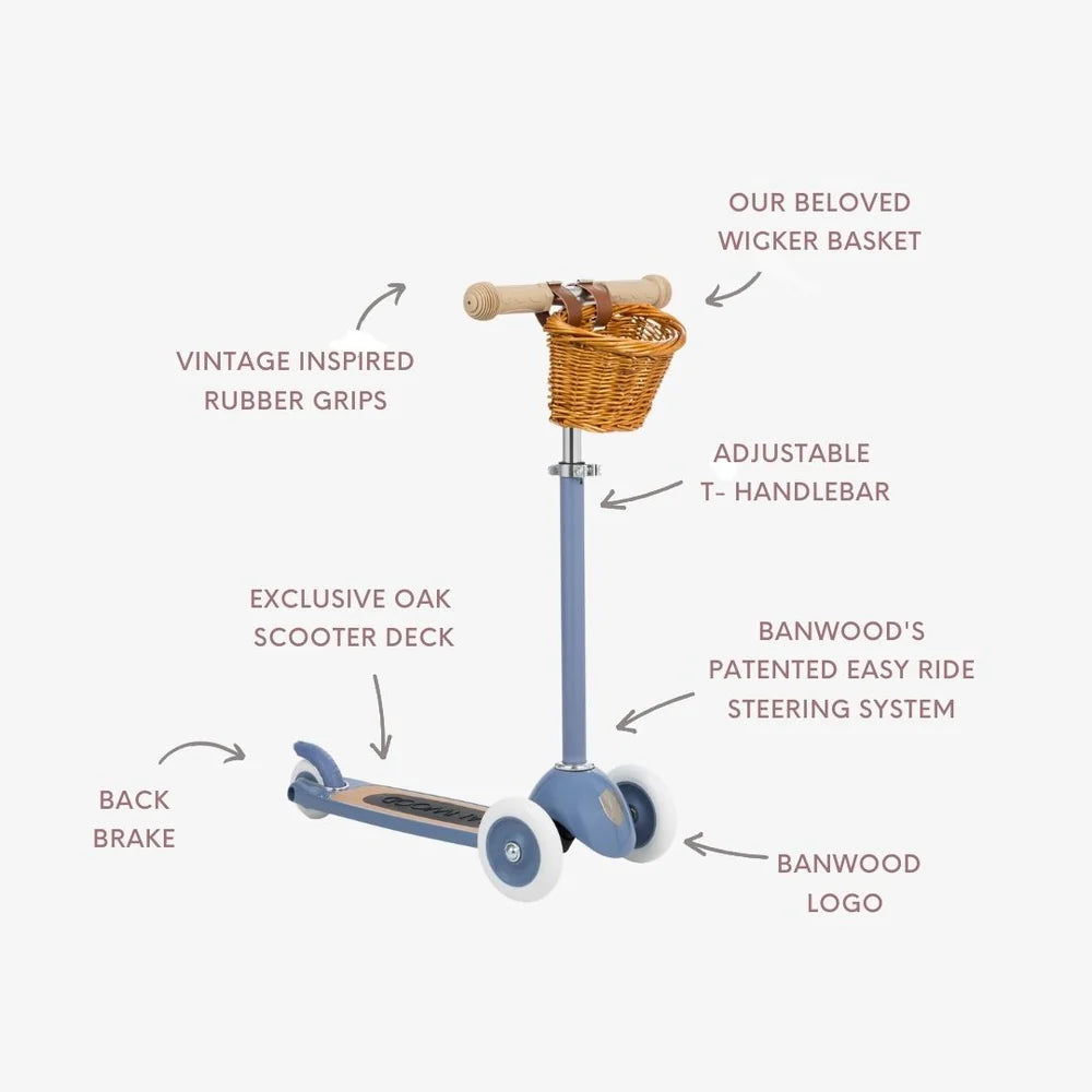 Banwood Scooter Vintage - Blue
