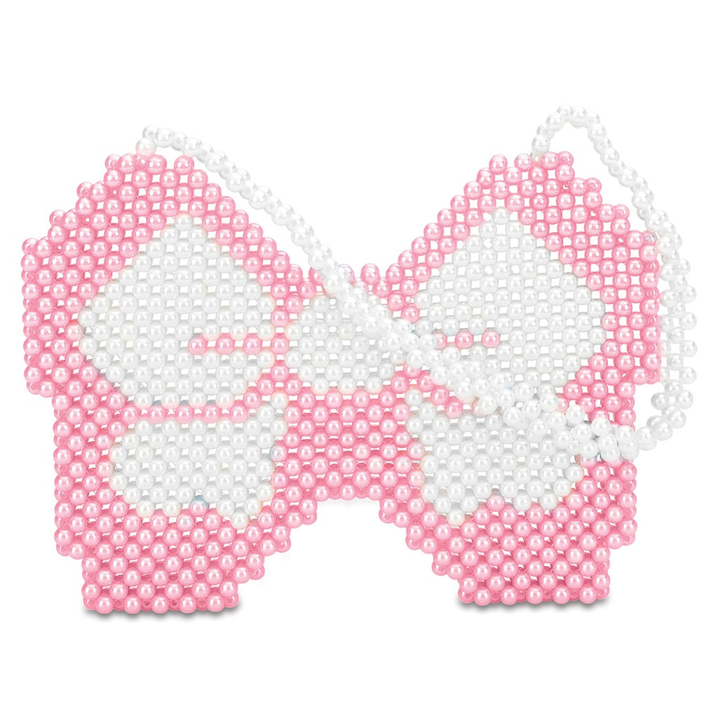 Bow Beaded Crossbody Bag