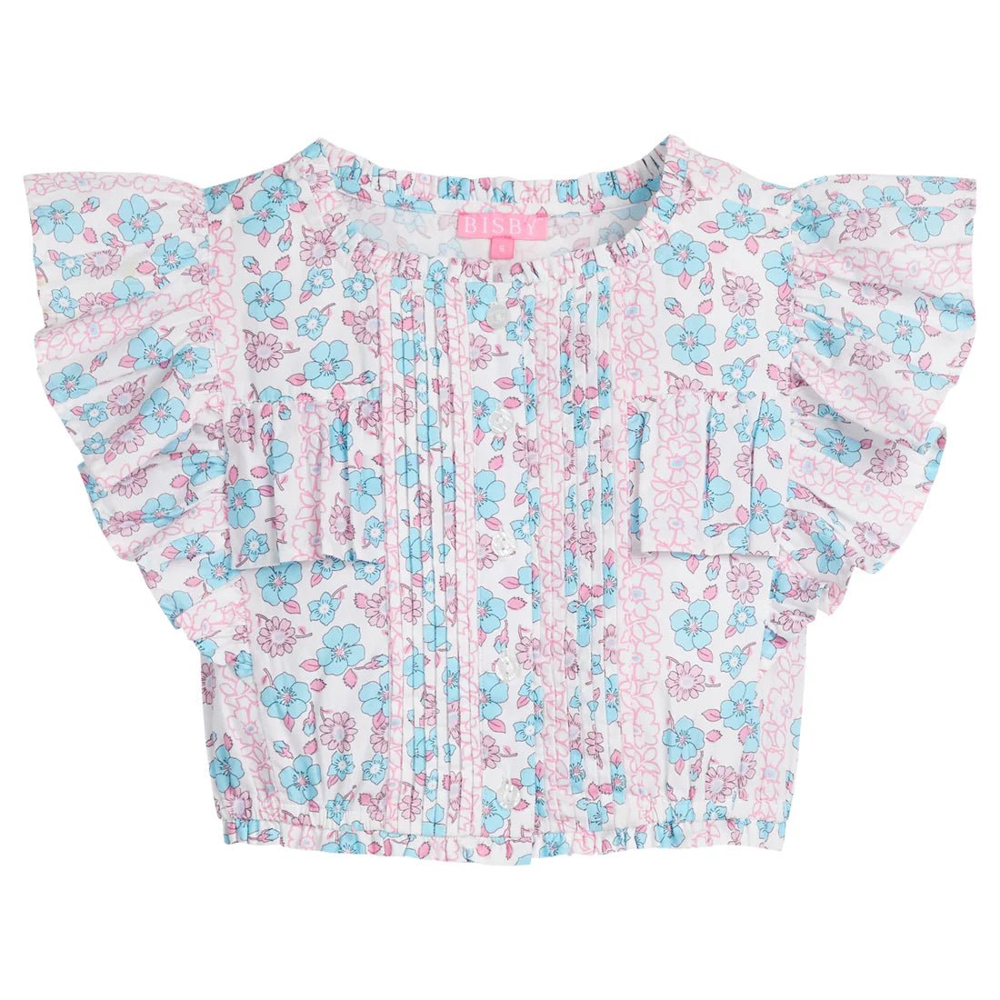 Annie Top - Marguerite Floral Pink
