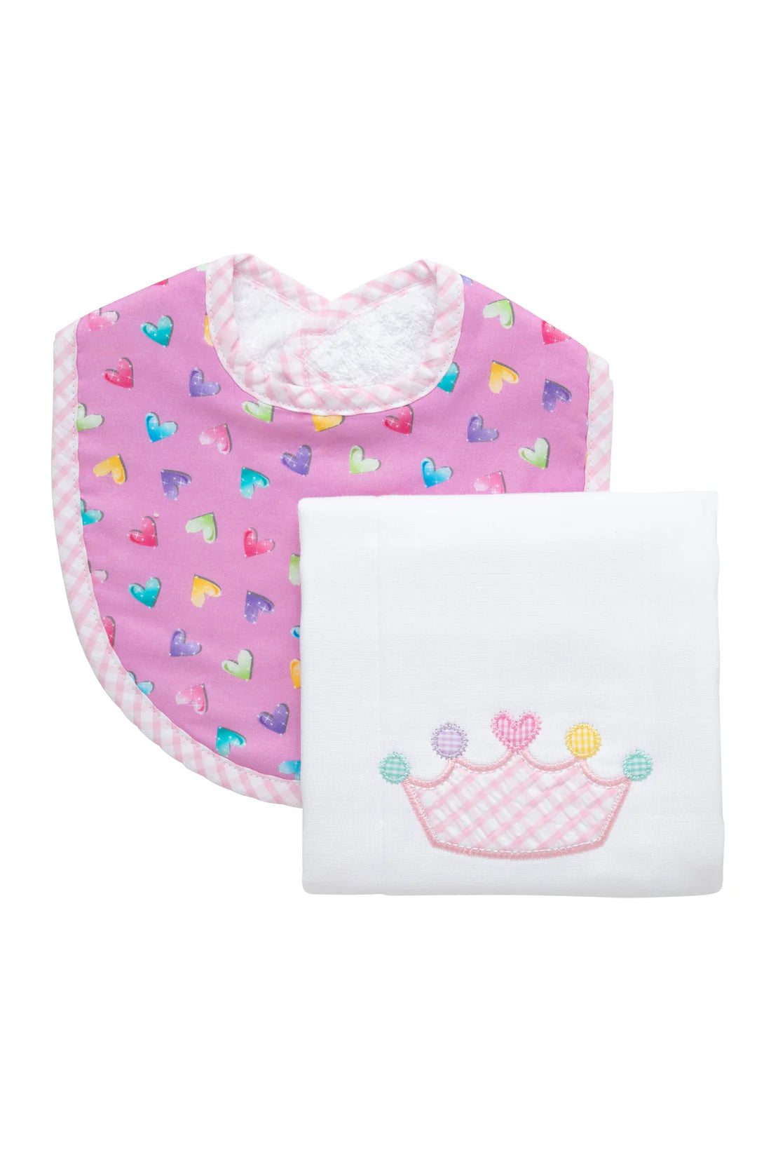 Princess Basic Bib &amp; Burp Set