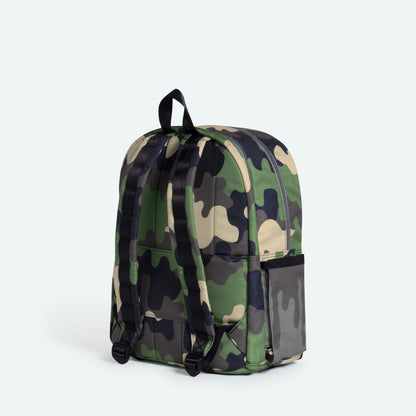 Kane Double Pocket Backpack - Camo Drip