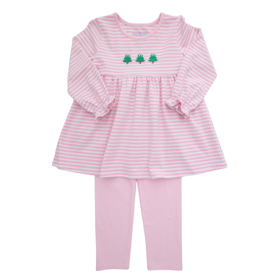 Christmas Tree Ruffle Pant Set
