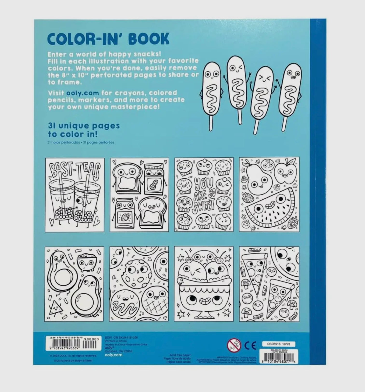 This is the coloring book for kids that asks, if an avocado wasn&