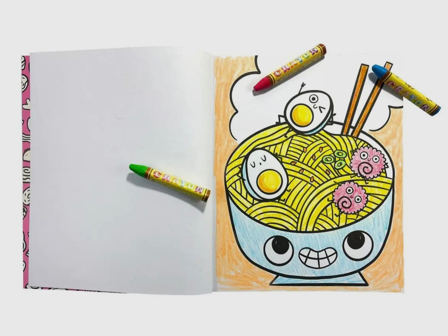 This is the coloring book for kids that asks, if an avocado wasn&