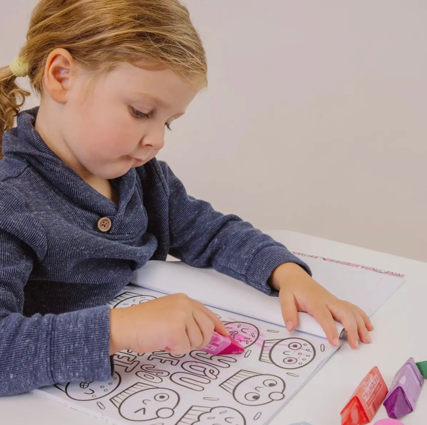 This is the coloring book for kids that asks, if an avocado wasn&