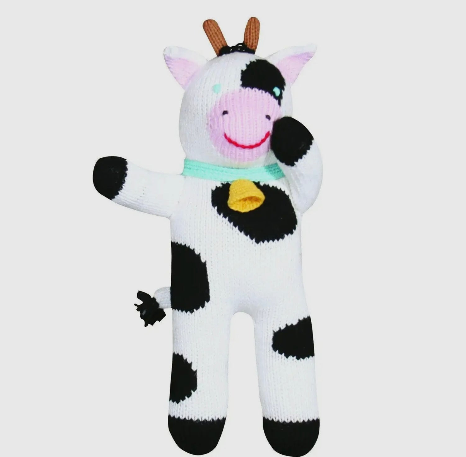 Cowleen the Cow Knit Doll