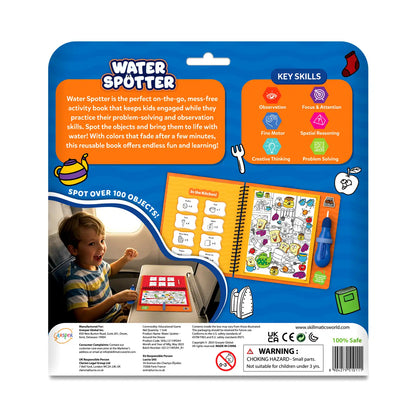 Water Spotter: Around The House | Reusable Search &amp; Find Book