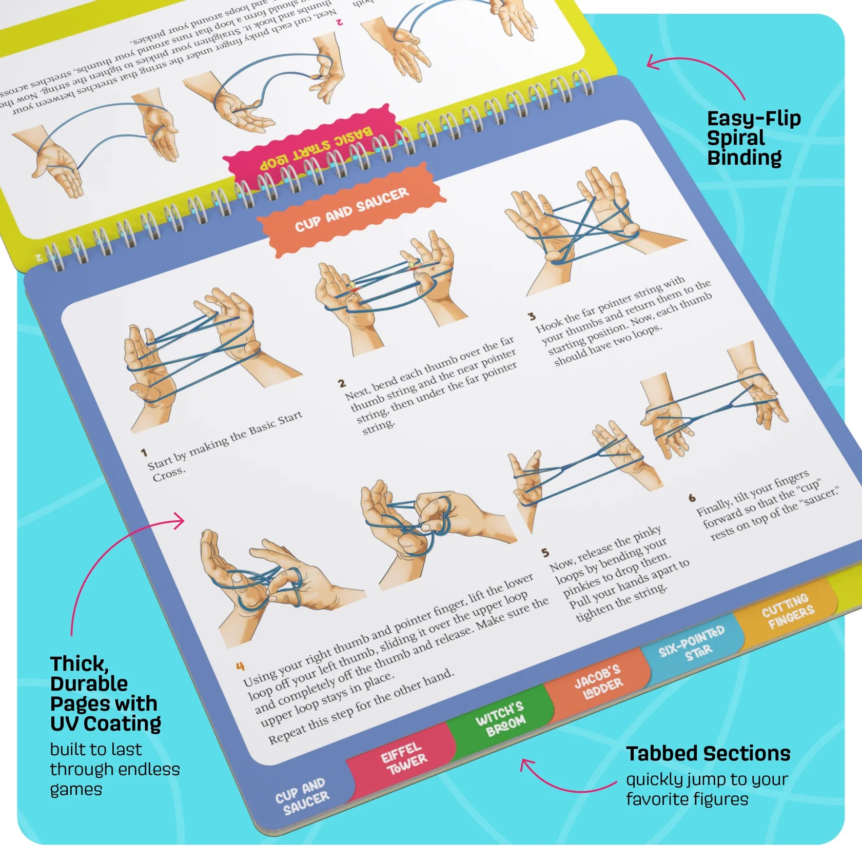 Cat’s Cradle String Game Book
