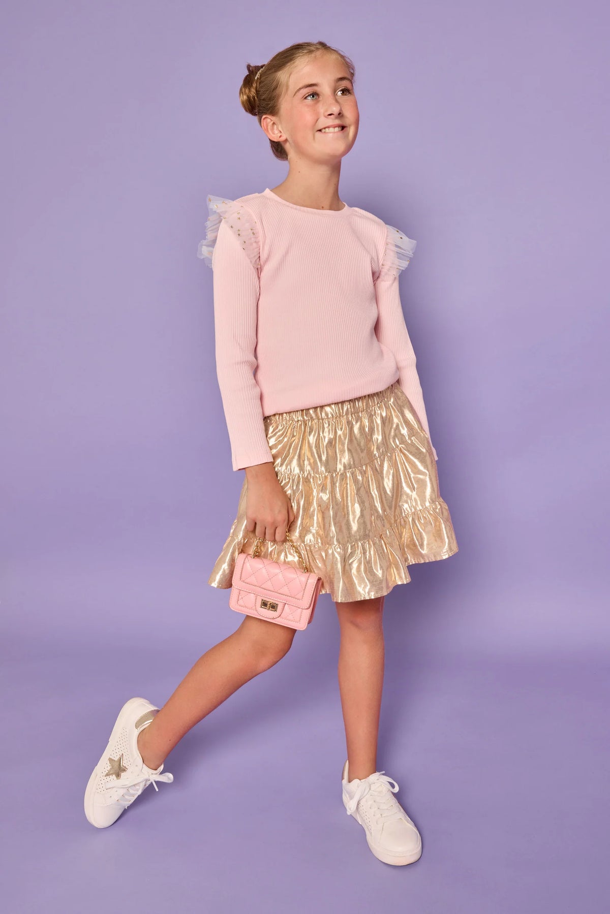 BB Skort - Gilt