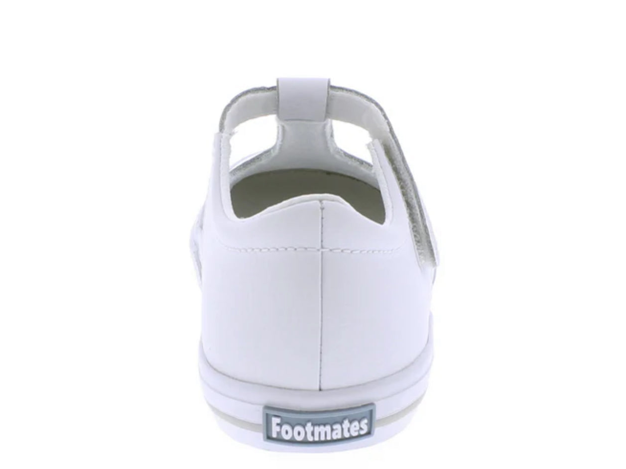 Drew - V102-106 - White Leather/ Grey Trim